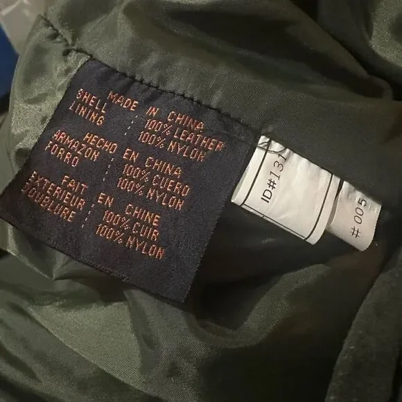 Vintage Cayenne Womens Green Suede Leather High Rise Pants Western Boho Size 10 - Picture 7 of 11